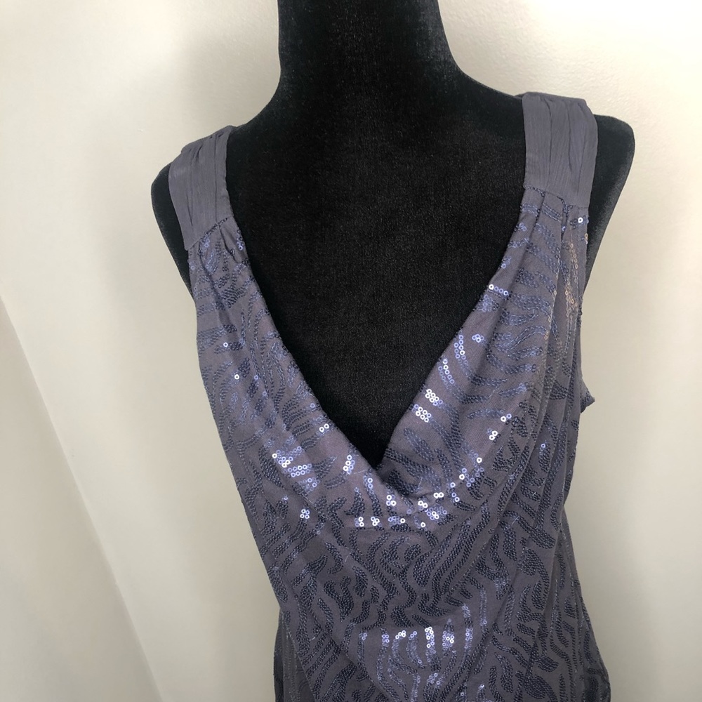 Women’s sequin long armless shirt. - Picture 4 of 8